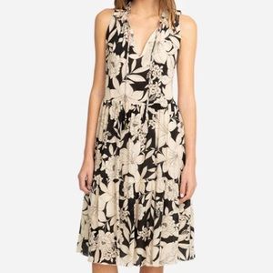 Johnny Was Juliette Tiered Silk Midi Dress